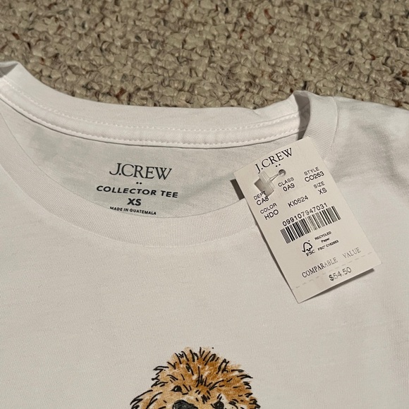 NWT J. Crew Holiday Collector Tee - Picture 2 of 5